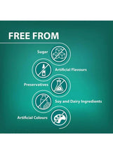 Free-from claims panel for ashwagandha herbal supplement: no sugar, no artificial flavors