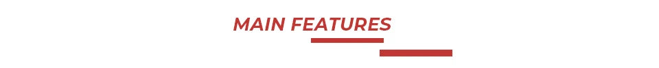 Main features header banner for HOTWAV Note 15 Pro Android 14 smartphone showcasing feature section title