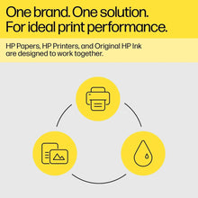 Ink solution infographic with printer and ink drop icons