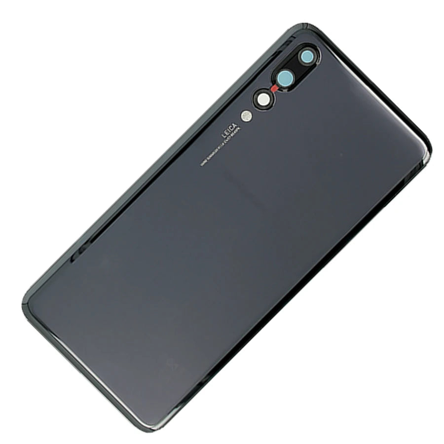 Huawei P20 Pro back glass replacement black glossy rear panel with triple camera cutouts by Mumzar