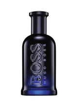 Bottled Night EDT 100ml perfume bottle with embossed logo on black glass