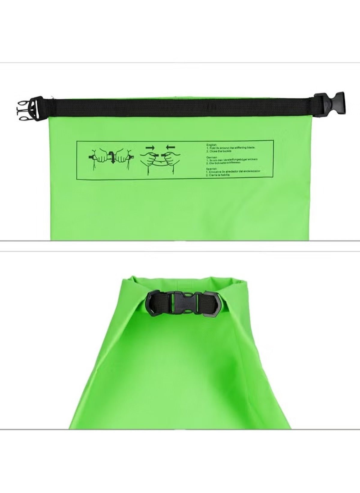 Huitich 10L Green PVC Dry Bag Waterproof Sport Bag - Mumzar