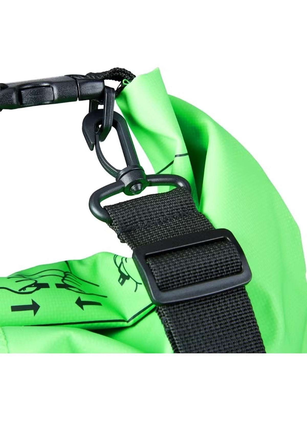 Huitich 10L Green PVC Dry Bag Waterproof Sport Bag - Mumzar