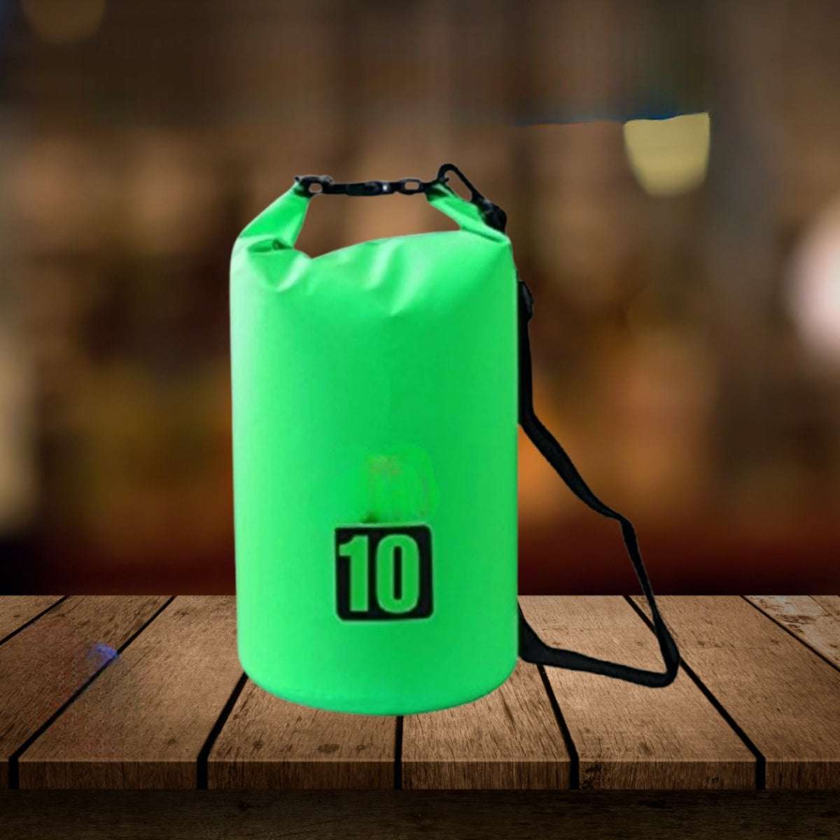 Huitich 10L Green PVC Dry Bag Waterproof Sport Bag - Mumzar