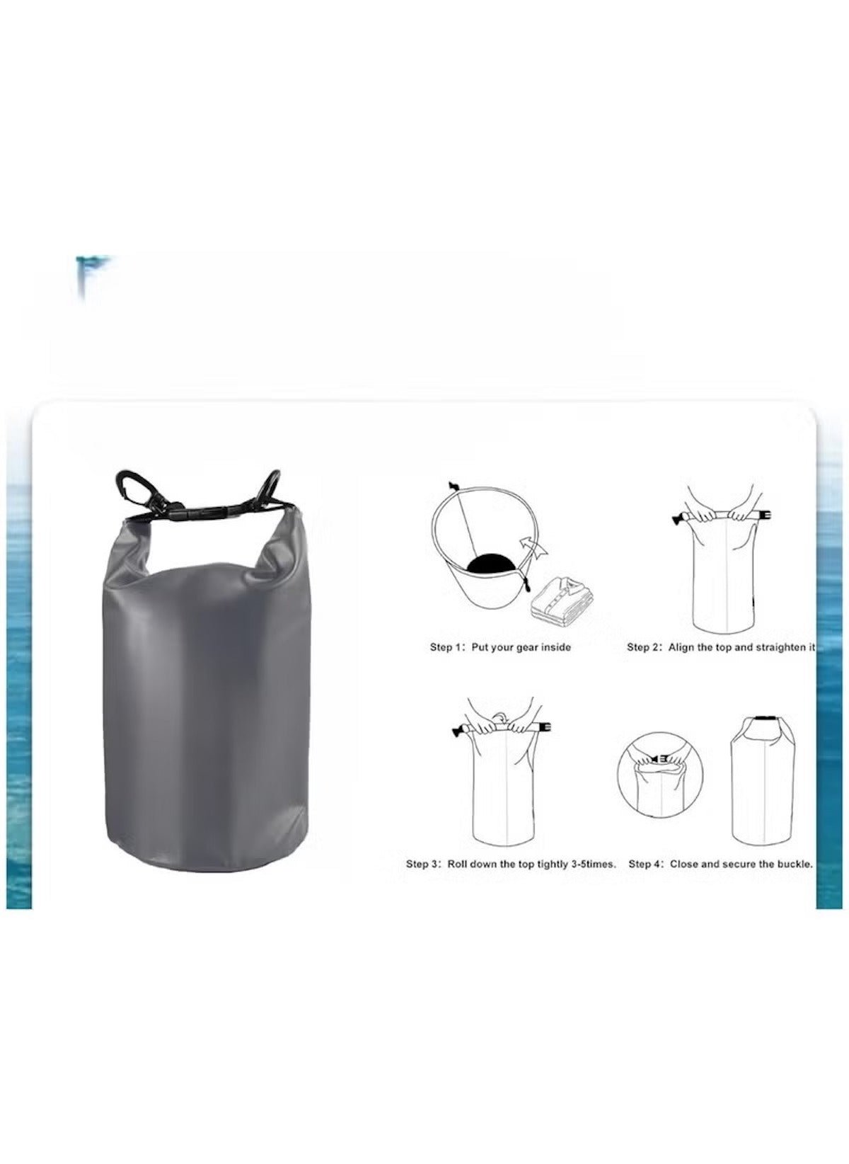 Huitich 10L Waterproof Sling Bag Durable Sport Bag - Mumzar