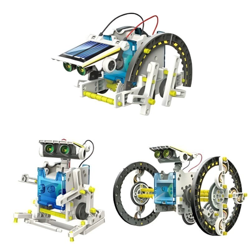 Huitich 13 - in - 1 STEM Robot Toy Solar Robot Kit - Mumzar