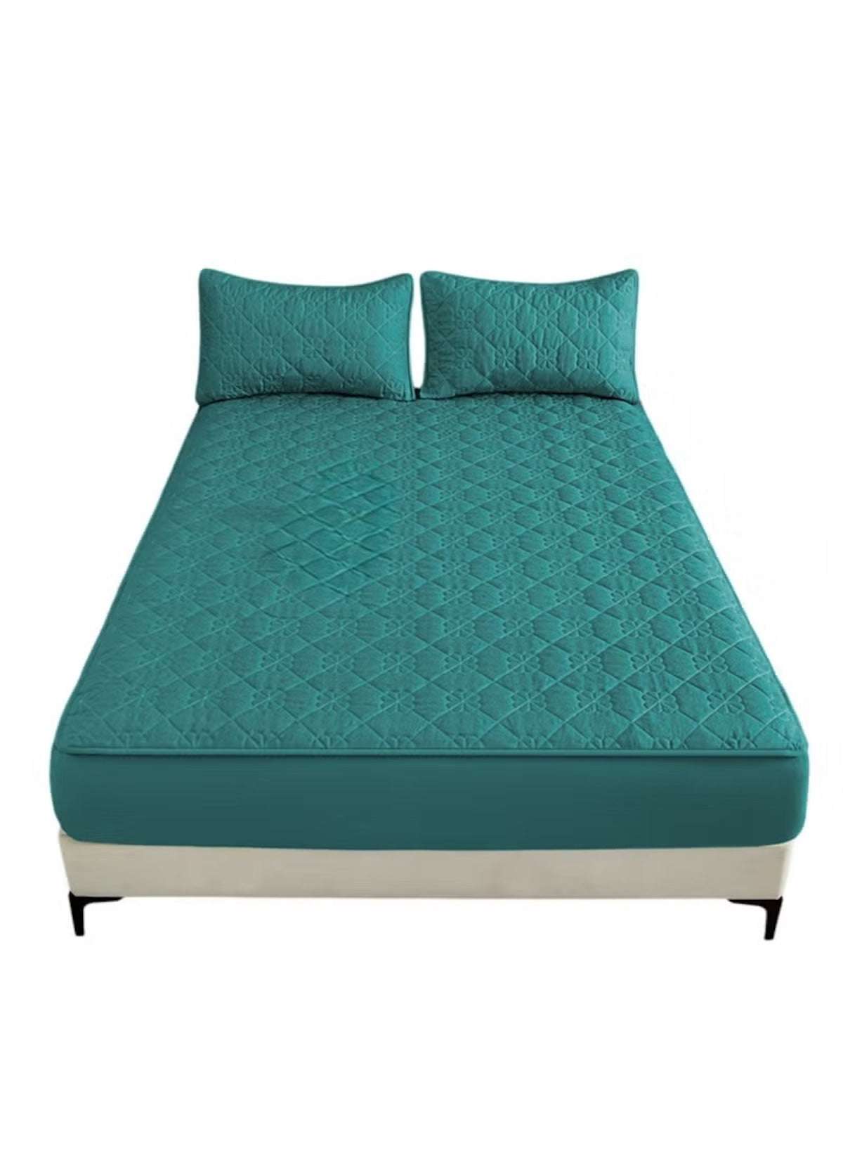 Huitich 150x200 cm Mattress Protector Quilted Topper - Mumzar