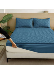 Huitich 150x200 cm Mattress Protector Quilted Topper - Mumzar