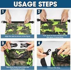 Huitich 15L Outdoor PVC Dry Bag - Camouflage Sport Bag - Mumzar
