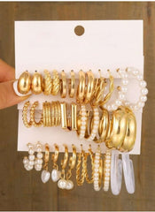 Huitich 18 Piece Jewelry Set for Women Elegant Earrings Collection - Mumzar