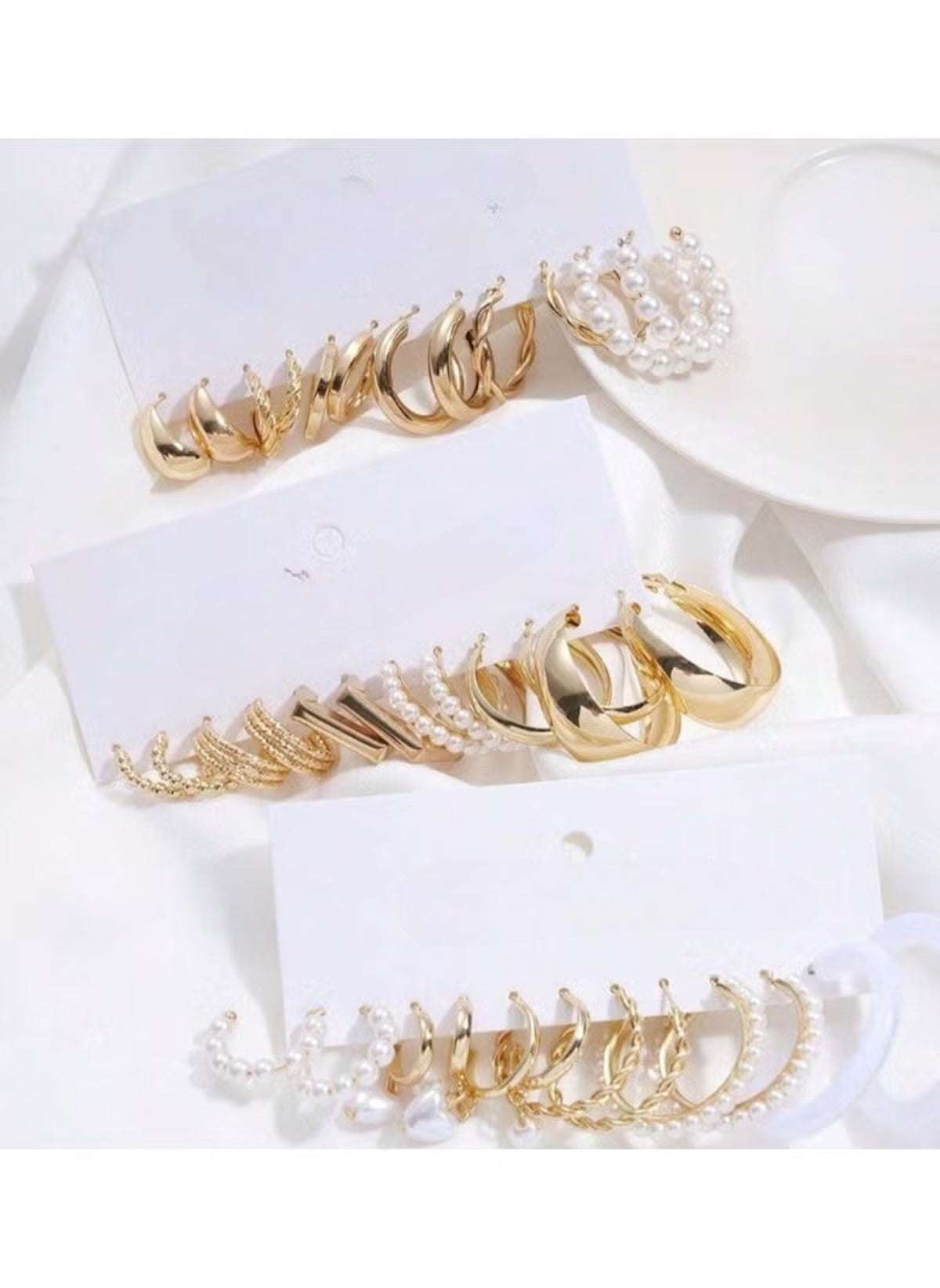 Huitich 18 Piece Jewelry Set for Women Elegant Earrings Collection - Mumzar