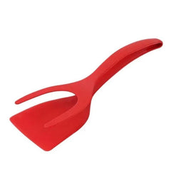 Huitich 2 in 1 Nylon Kitchen Tongs for Cooking - Mumzar