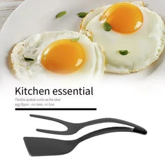 Huitich 2 in 1 Nylon Kitchen Tongs for Cooking - Mumzar