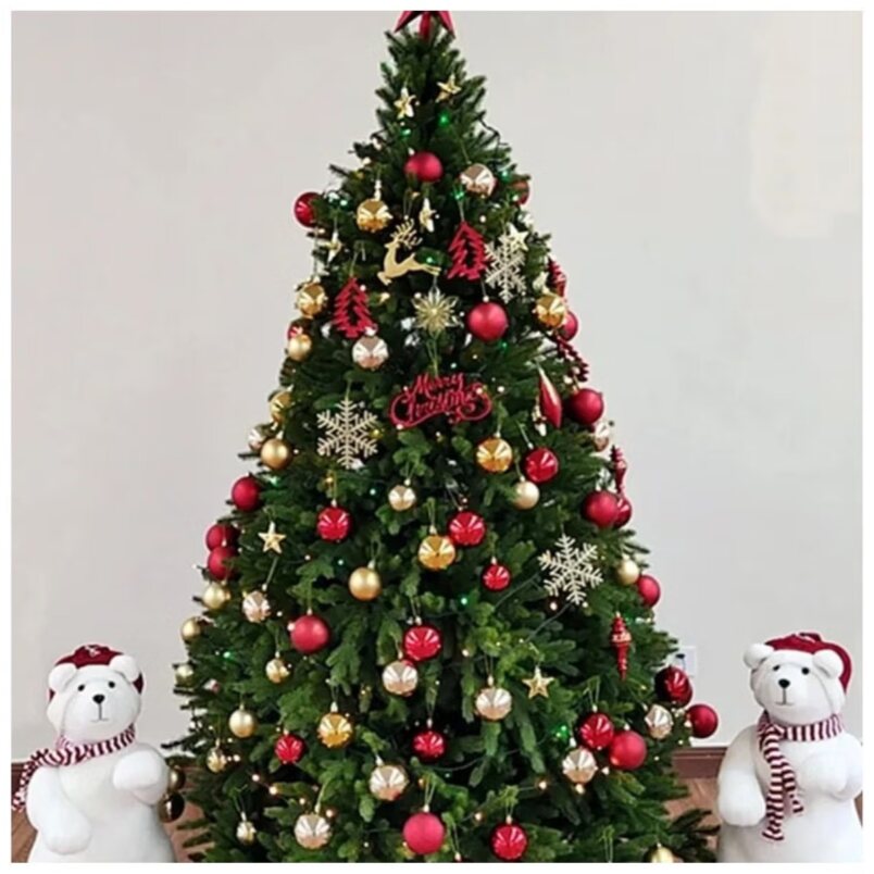 Huitich 220cm Lush Green Pine Tree Artificial Tree - Mumzar