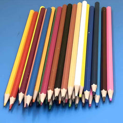 Huitich 24 Color Colored Pencils Set Wooden Art Supplies - Mumzar