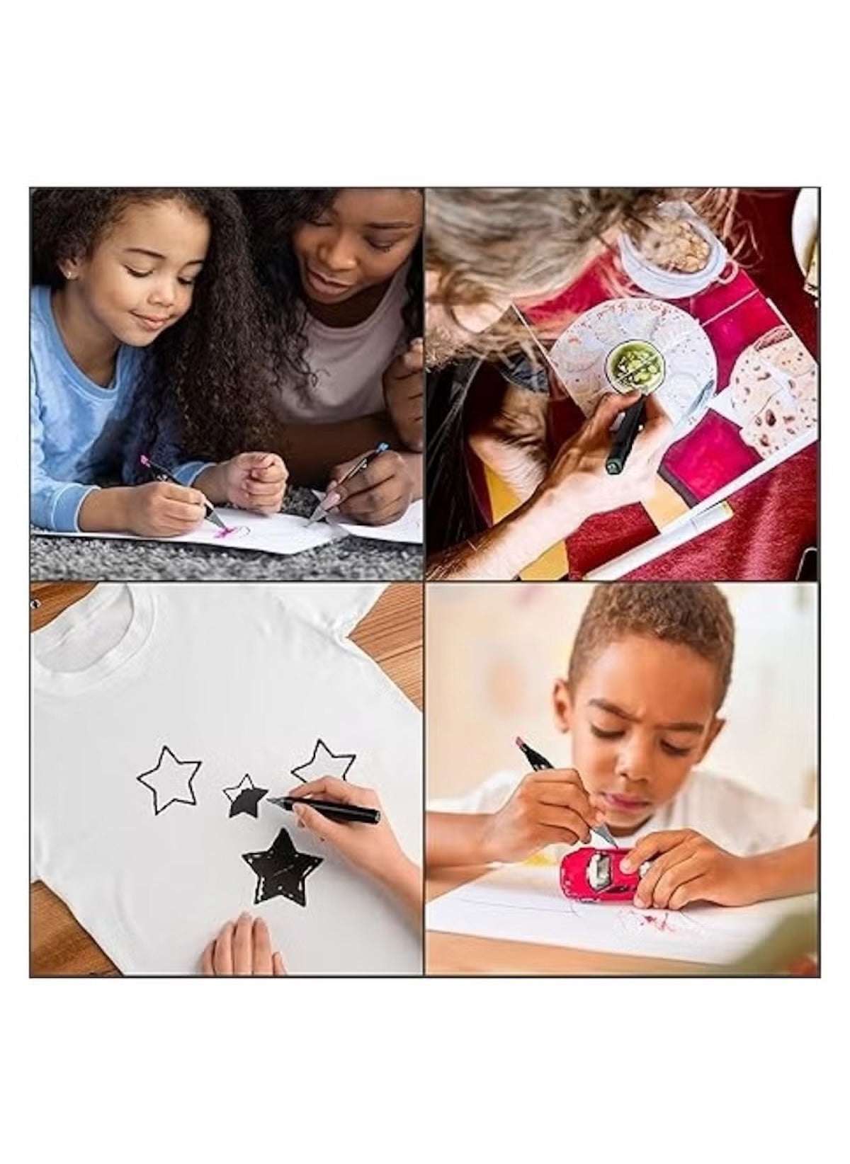 Huitich 24 Piece Art Markers with Case for Creative Drawing - Mumzar
