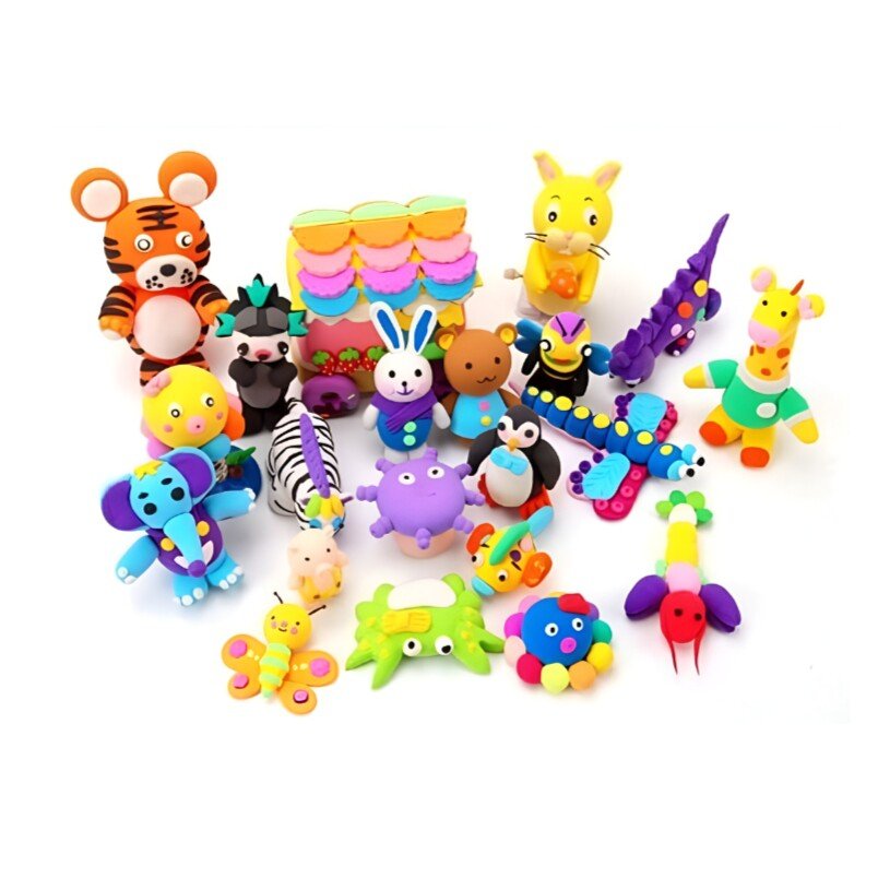 Huitich 24 Piece Colorful Modeling Clay Set for Kids - Mumzar