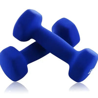 Huitich 2kg Neoprene Dumbbells Set Durable Fitness Weights - Mumzar