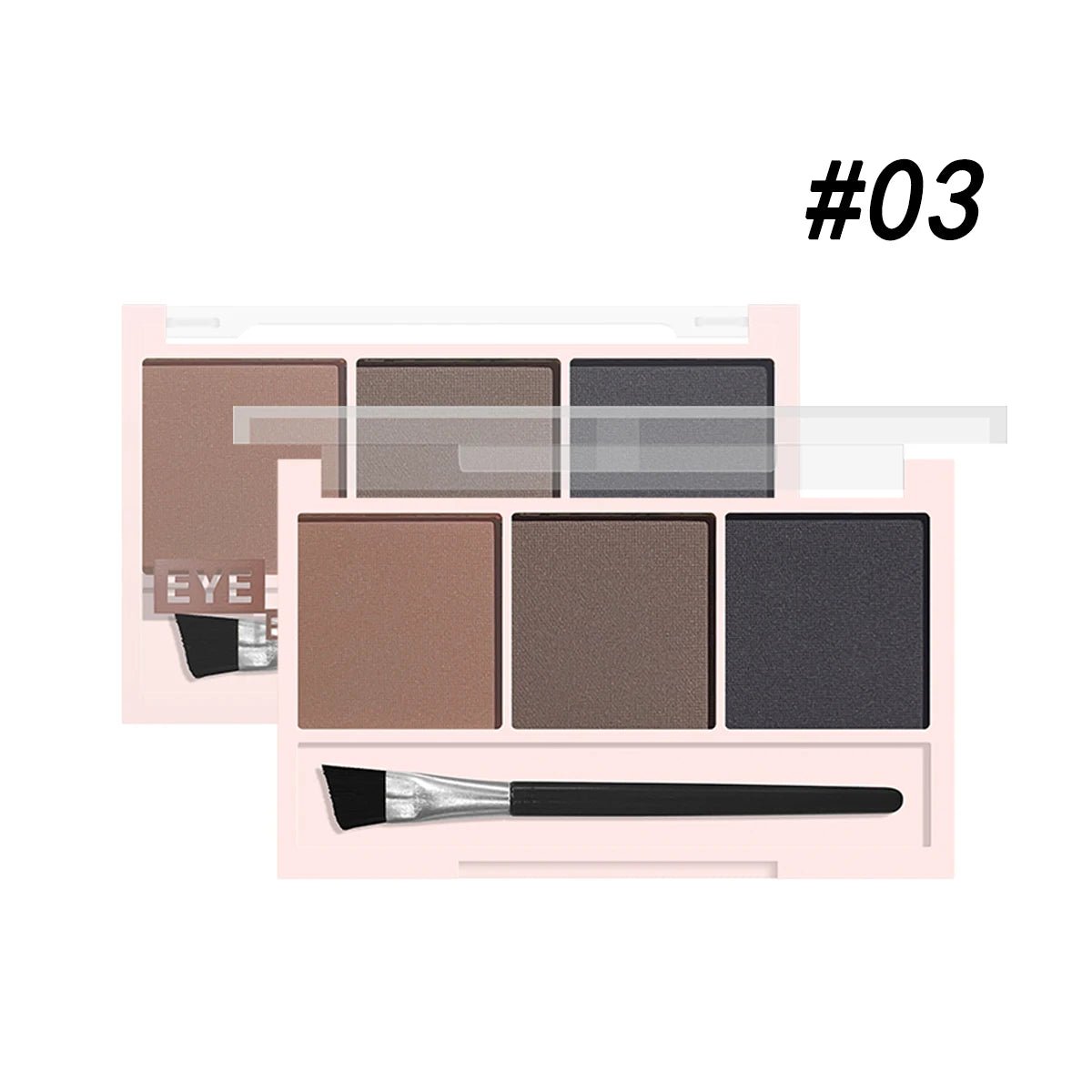 Huitich 3 Color Brow Powder Set with Brush - Mumzar