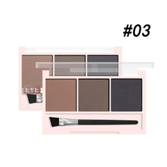 Huitich 3 Color Brow Powder Set with Brush - Mumzar