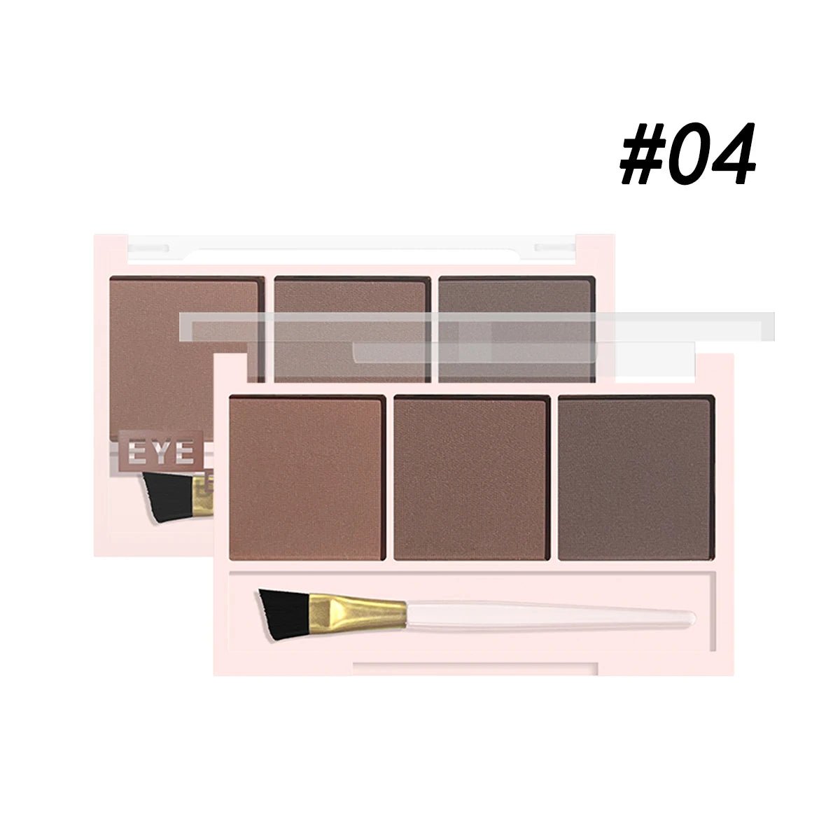 Huitich 3 Color Brow Powder Set with Brush - Mumzar