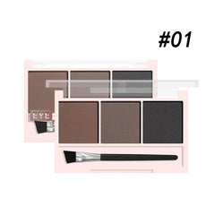 Huitich 3 Color Brow Powder Set with Brush - Mumzar