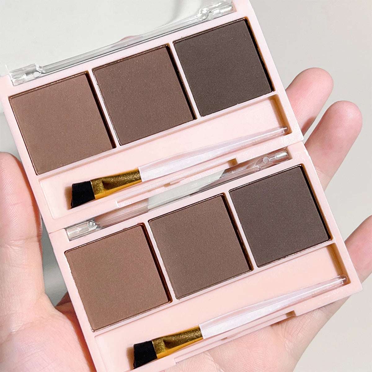 Huitich 3 Color Brow Powder Set with Brush - Mumzar