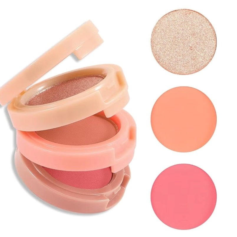 Huitich 3 - in - 1 Bronzer and Pressed Powder Palette - Mumzar