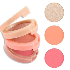 Huitich 3 - in - 1 Bronzer and Pressed Powder Palette - Mumzar