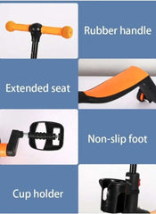 Huitich 3 - in - 1 Kids Tricycle Scooter Parts & Accessories - Mumzar