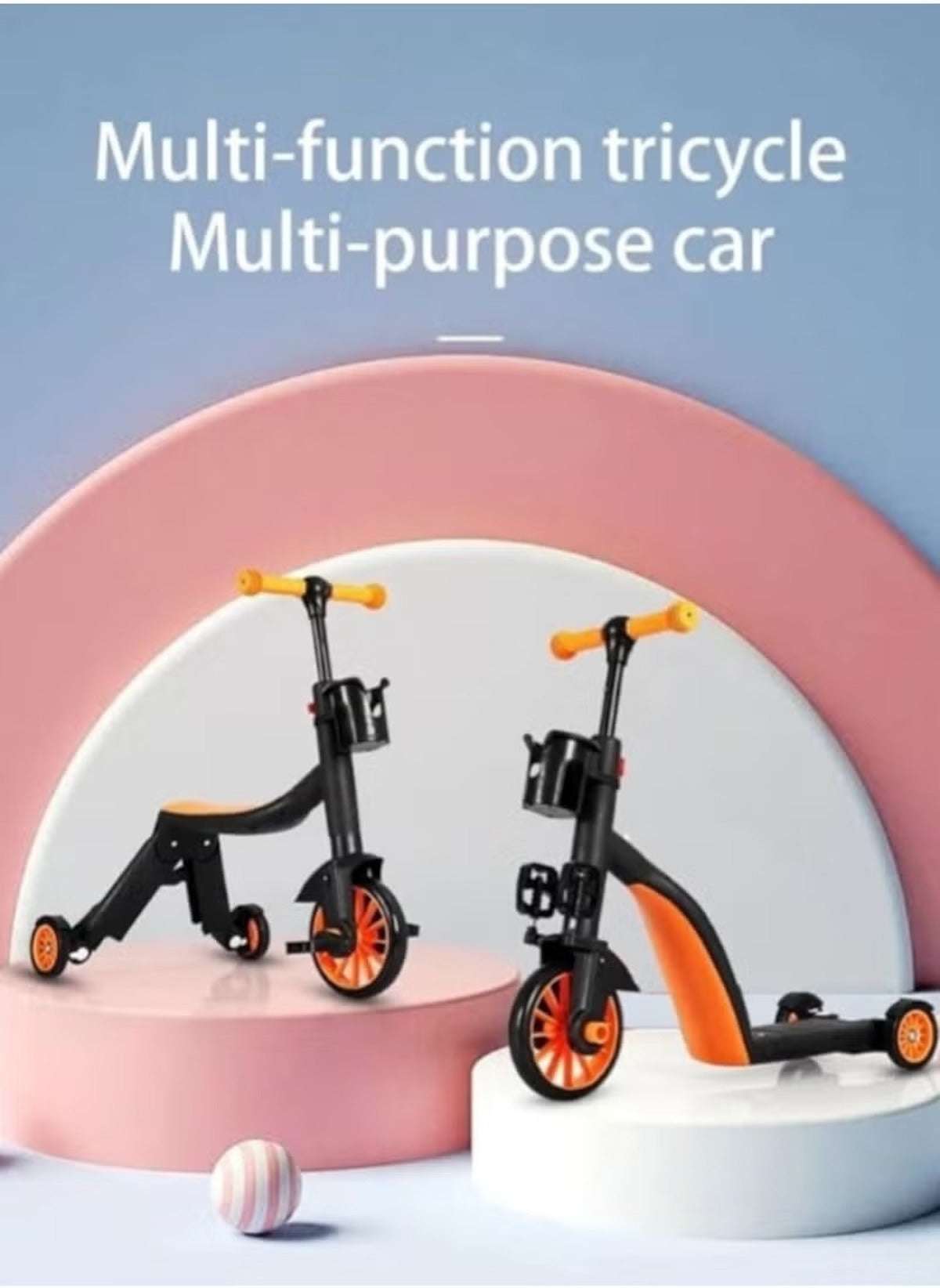 Huitich 3 - in - 1 Kids Tricycle Scooter Parts & Accessories - Mumzar