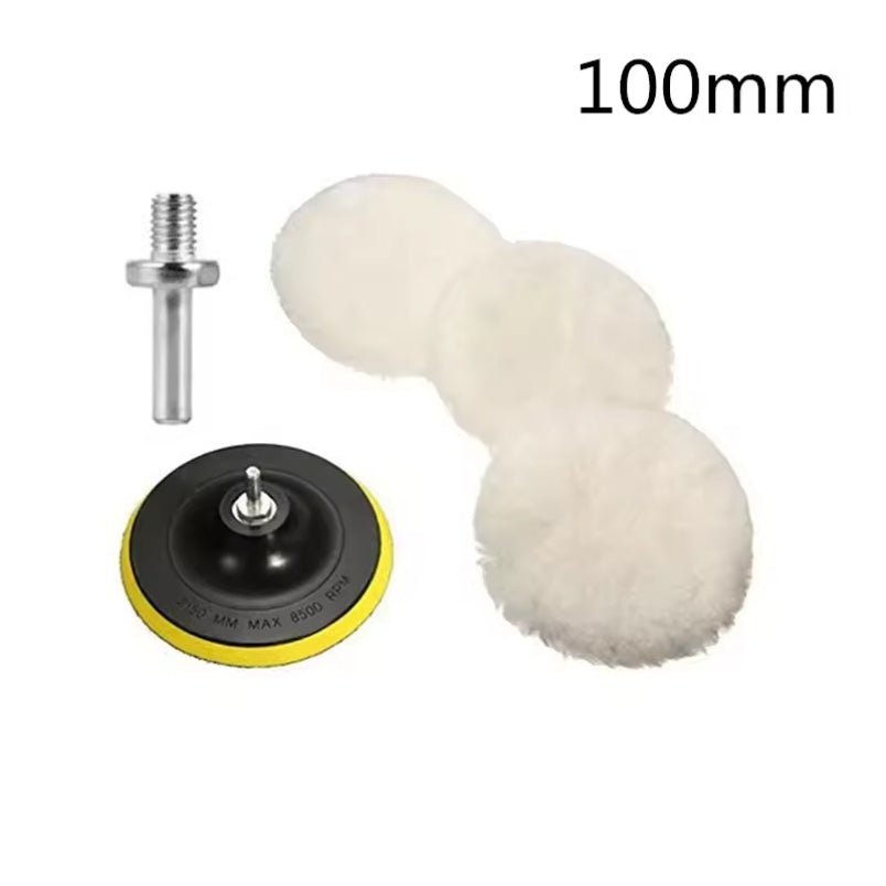 Huitich 3 Inch Wool Polishing Pad for Cars Kit - Mumzar
