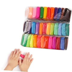 Huitich 36 Colors Modeling Clay Premium Kids Dough Set - Mumzar