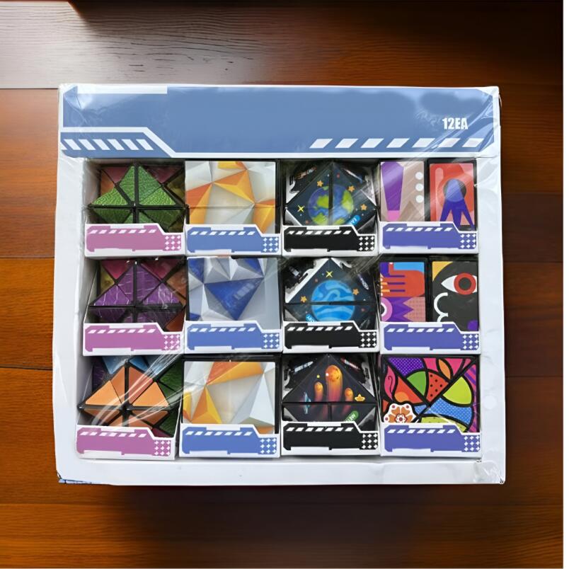 Huitich 3D Puzzle Cube Set Brain Teasers Collection - Mumzar