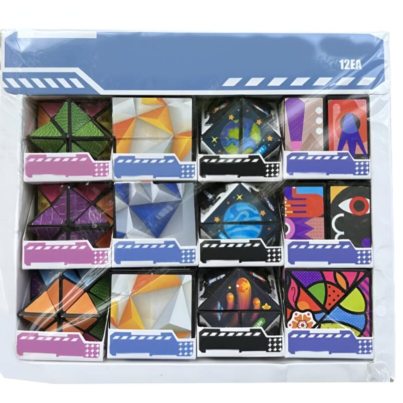Huitich 3D Puzzle Cube Set Brain Teasers Collection - Mumzar