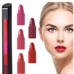 Huitich 5 - in - 1 Matte Lipstick Set Long Lasting Colors - Mumzar