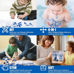 Huitich 6 - in - 1 STEM Educational Toy Solar Kit - Mumzar