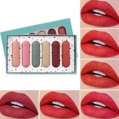 Huitich 6 Shade Lipstick Set Online Vibrant Matte Colors - Mumzar