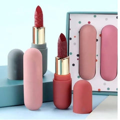 Huitich 6 Shade Matte Lipstick Set Online Vibrant Colors - Mumzar