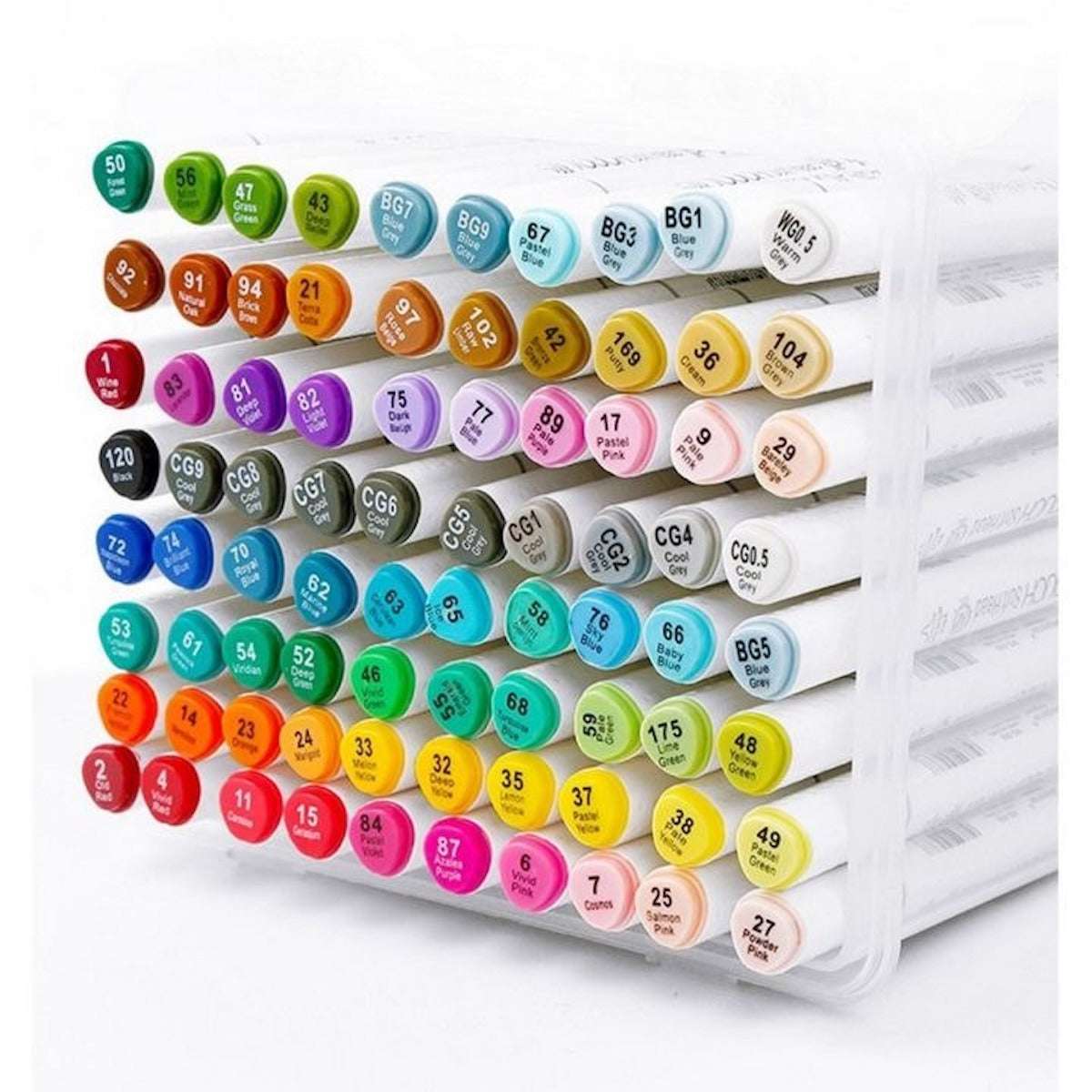 Huitich 60 Color Marker Kit for Artists with Portable Case - Mumzar