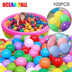 Huitich A - Express 100pcs Soft Ocean Wave Balls for Kids - Mumzar