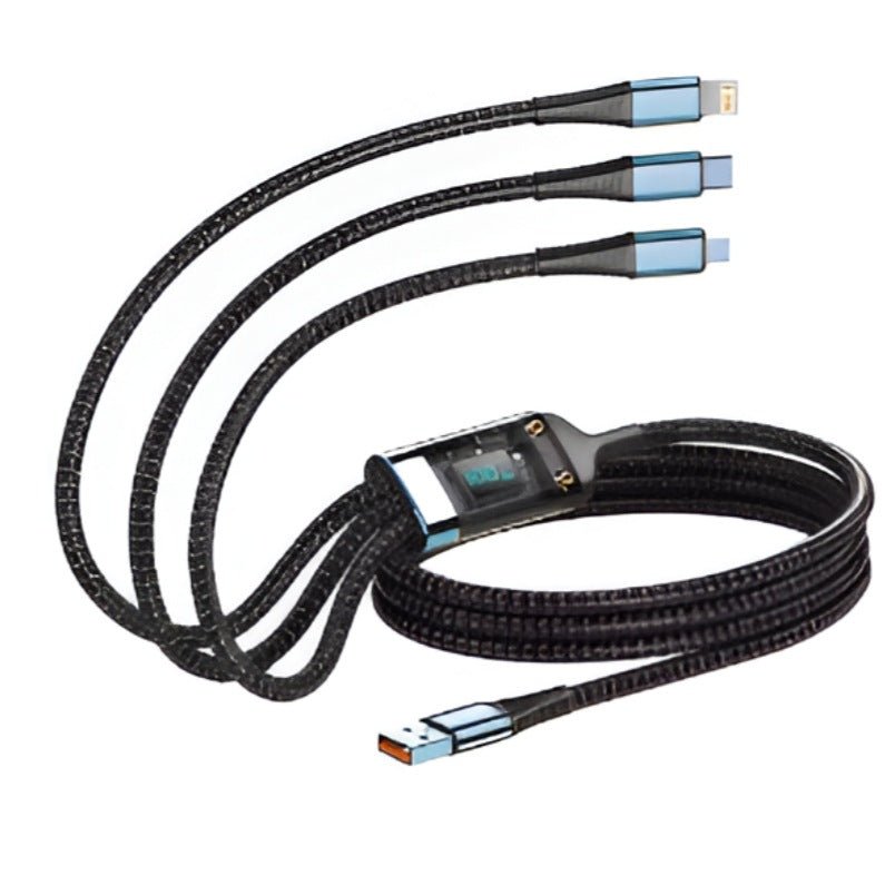 Huitich A - Express 100W Fast Charging Cable 3 - in - 1 Multi Charger - Mumzar
