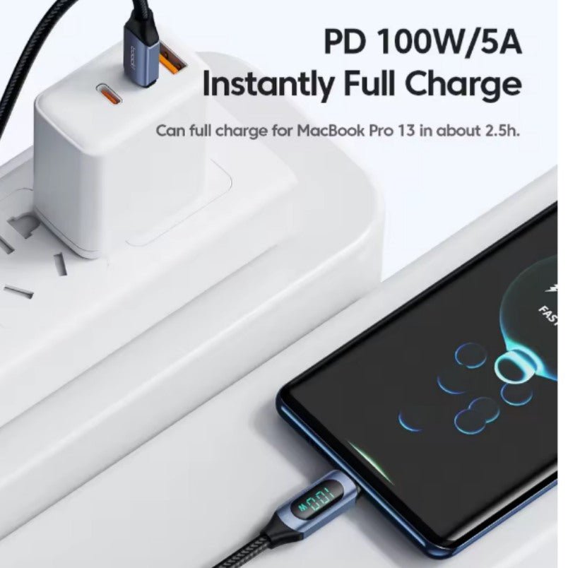 Huitich A - Express 100W Type - C Fast Charging Cable - Mumzar