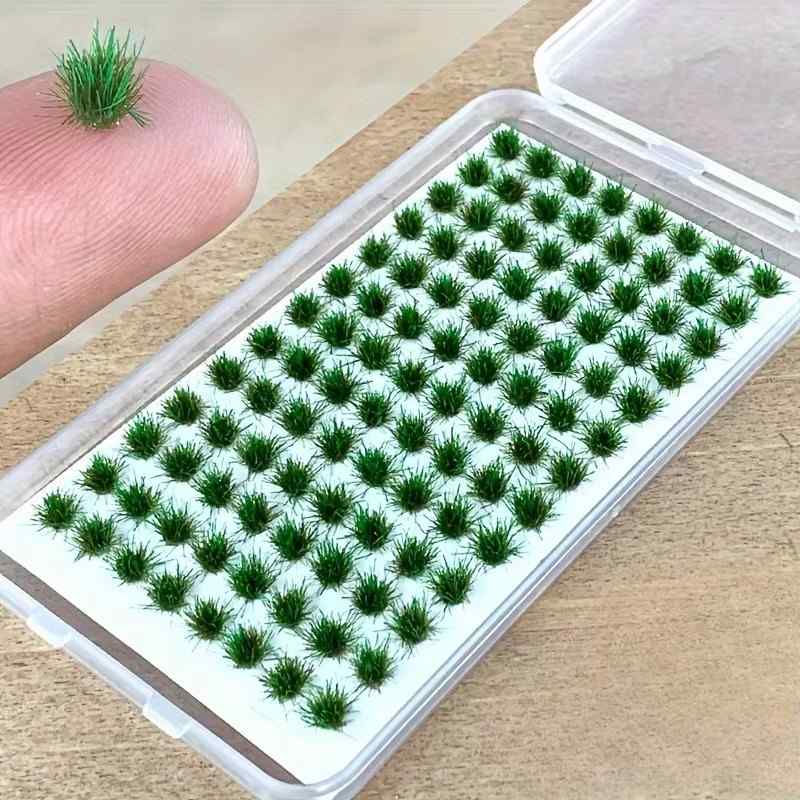 Huitich A - Express 104pcs Static Grass Tufts for Miniatures - Mumzar