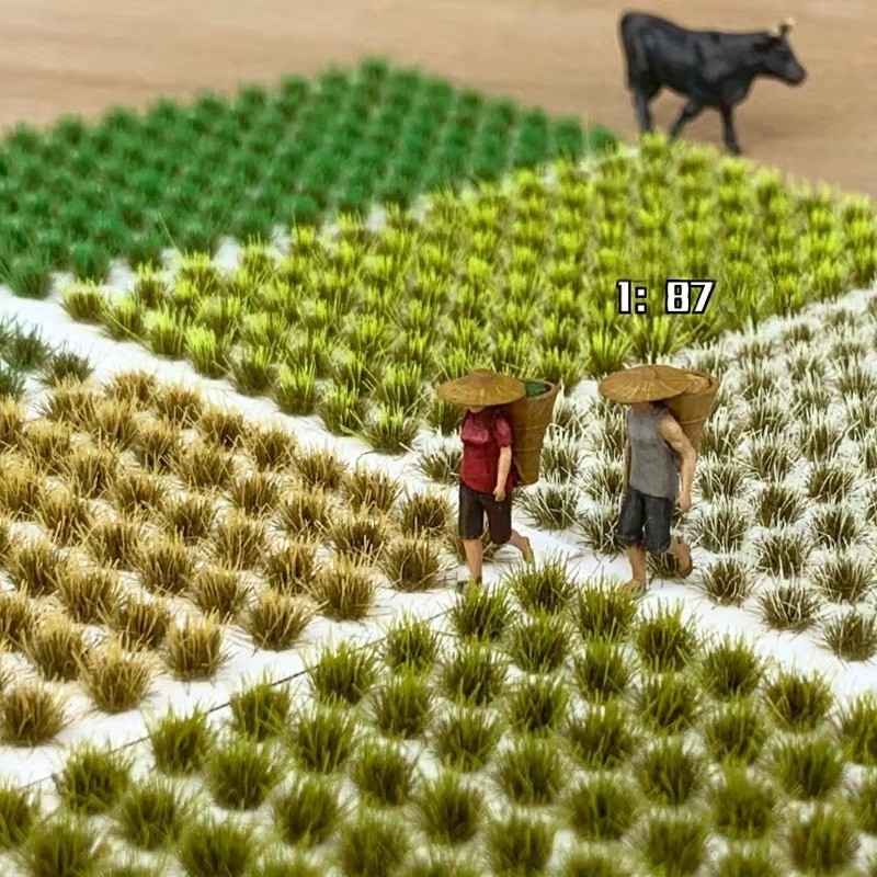 Huitich A - Express 104pcs Static Grass Tufts for Miniatures - Mumzar