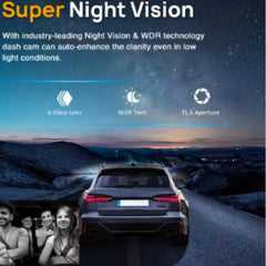 Huitich A - Express 1080P WiFi Dash Cam Dual Camera - Mumzar