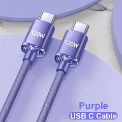 Huitich A - Express 120W Fast Charging USB C Cable Type - C - Mumzar