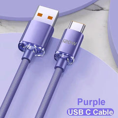 Huitich A - Express 120W Fast Charging USB C Cable Type - C - Mumzar
