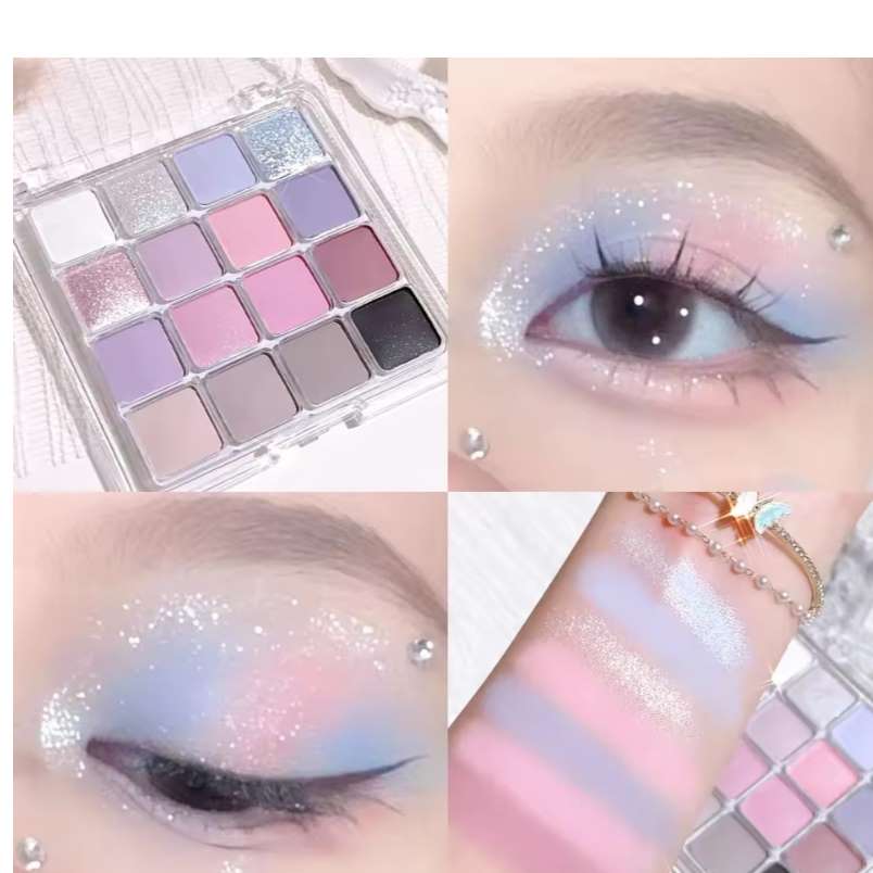 Huitich A - Express 16 Color Eyeshadow Palette Set - Mumzar