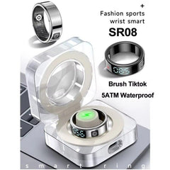 Huitich A - Express 2025 LED Smart Ring with Heart Rate Monitor - Mumzar